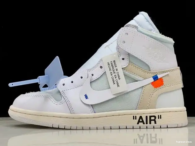 HYPE Retro 1 White Jordan High AQ0818-100 Off-White Air 0613